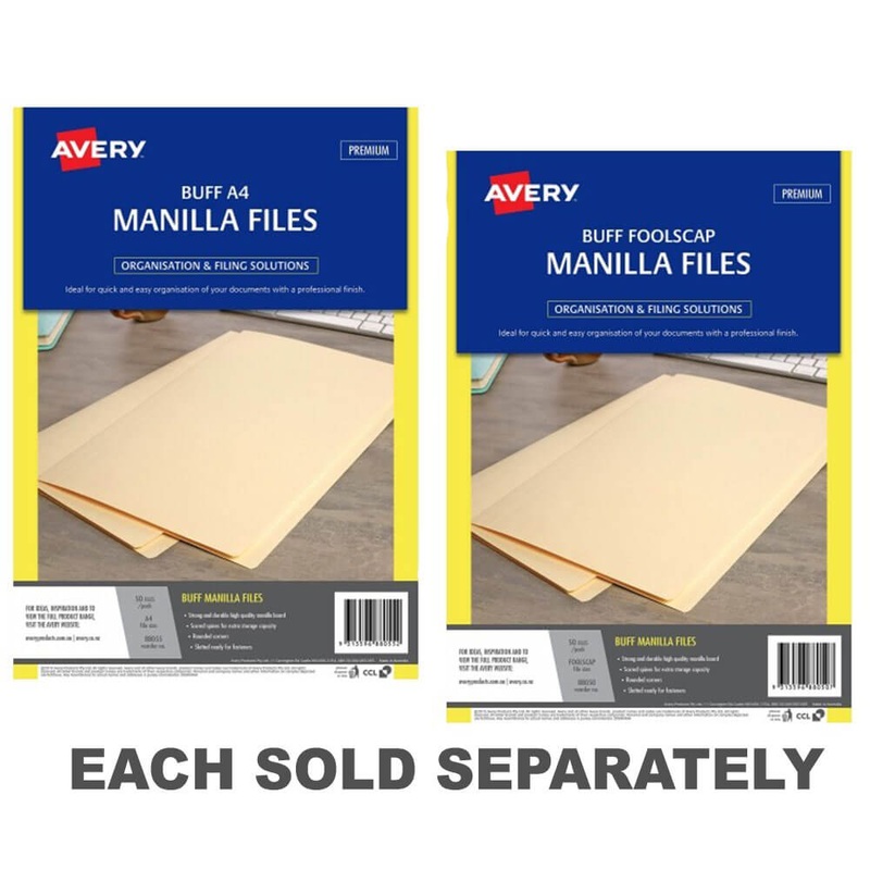 Avery Manilla Folder Buff (50pk)