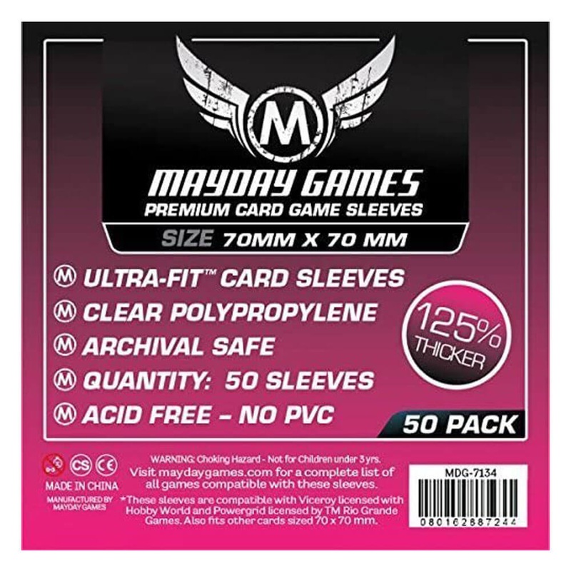 Mayday: 50 manches de carte carre premium