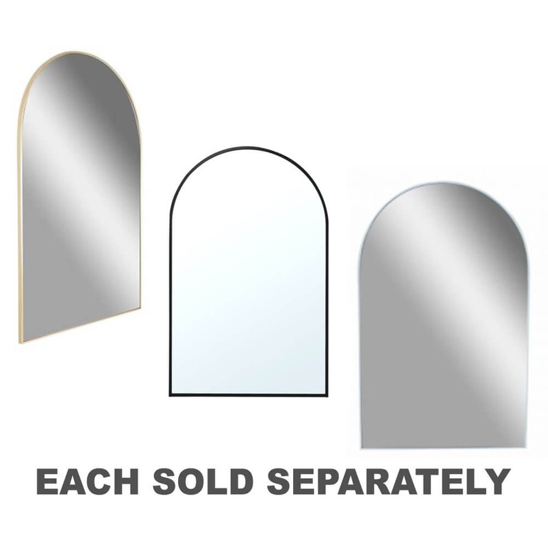 Miroir du cadre en mtal Stella Arch (79x50x2cm)