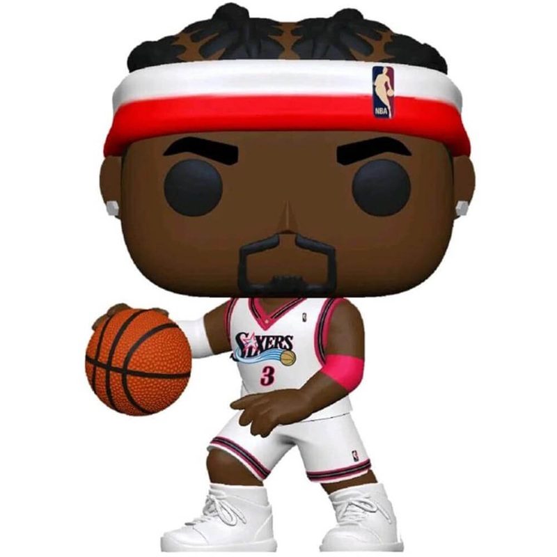 NBA: Legends Allen Iverson (Sixers Home) Pop! Vinyle