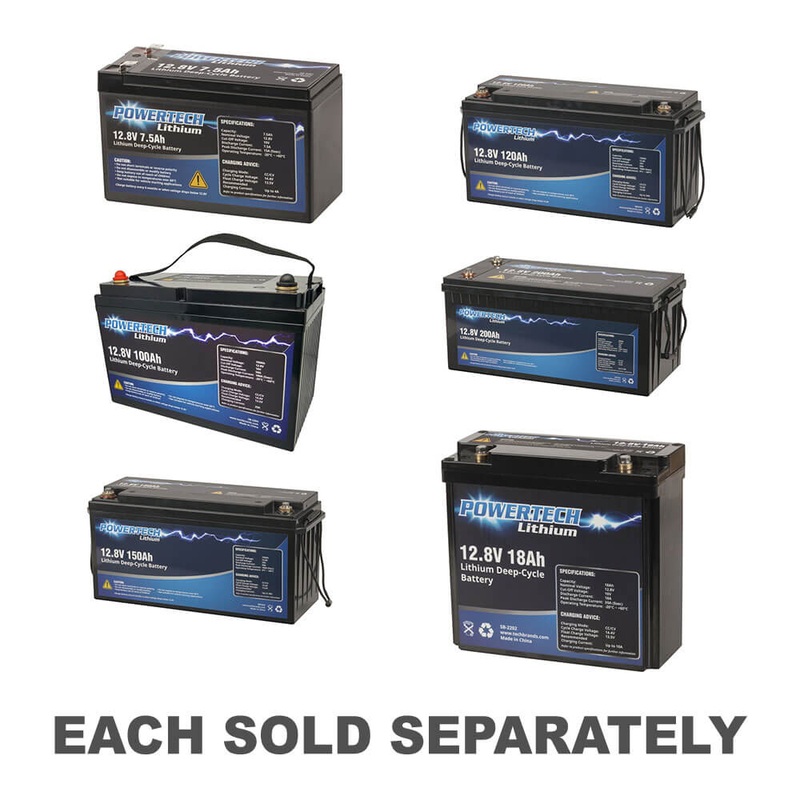 PowerTech Deep Cycle Battery (12.8V LifEPO4)