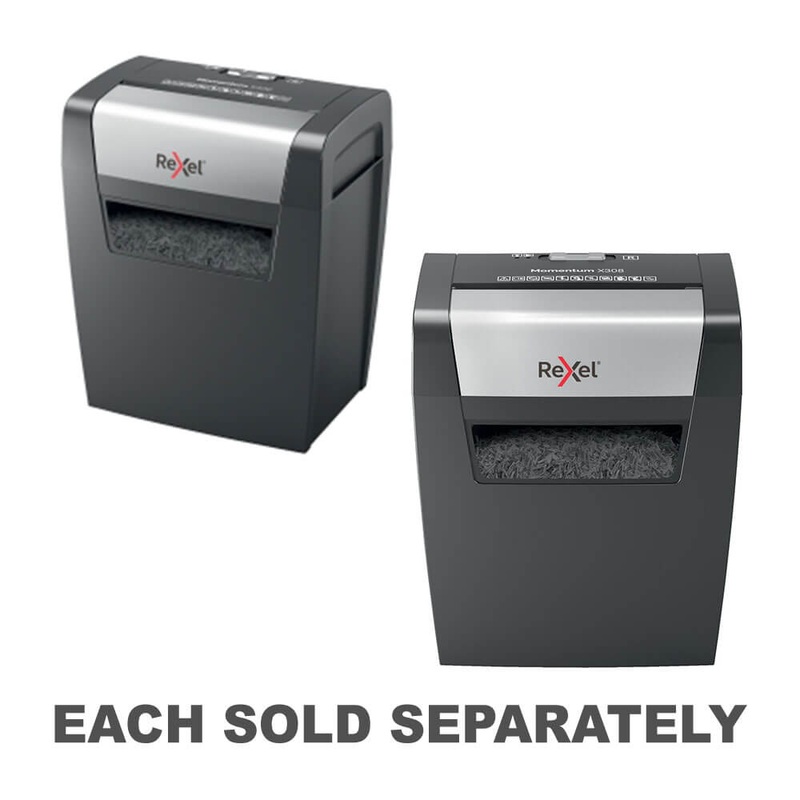 Rexel Momentum Cross Shredder (noir)