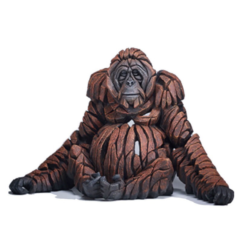 Sculpture de bord Mre Orangutan (35 cm)
