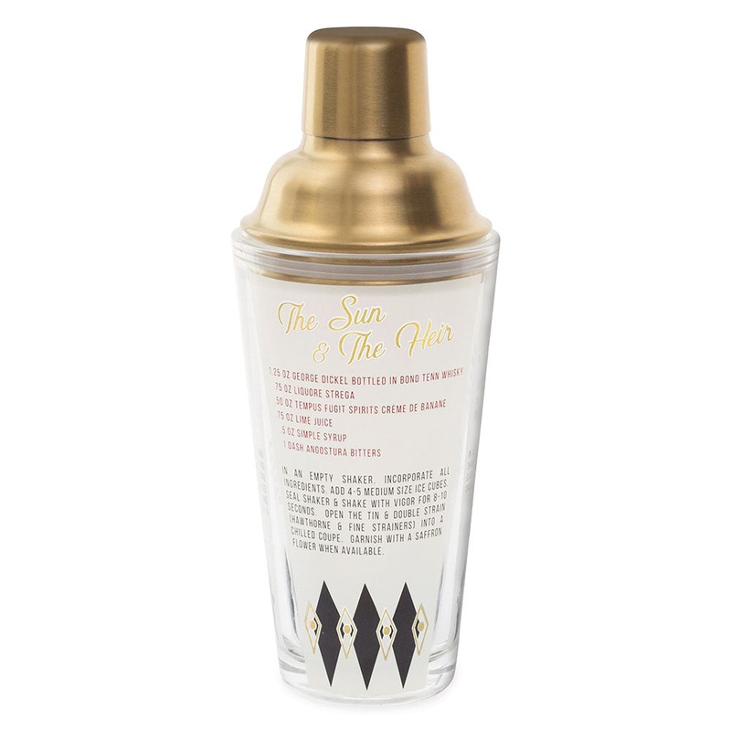 Shaker  cocktail  encre Designworks