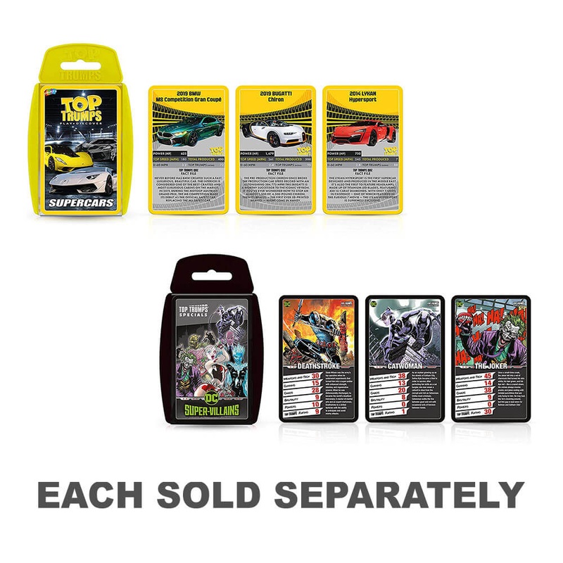 Top Trumps Game Board