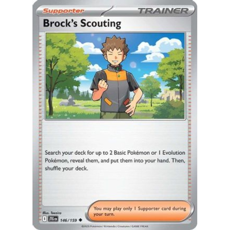 Brock's Scouting 146/159  SV09 Journey Together - Uncommon