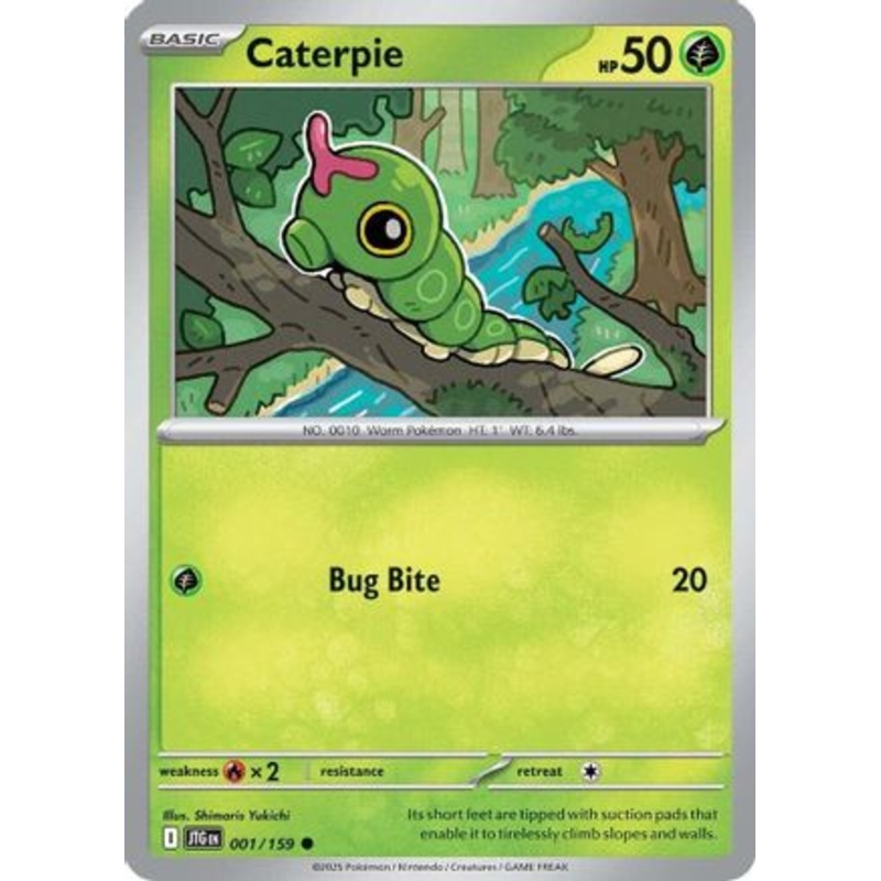 Caterpie 001/159  SV09 Journey Together - Common