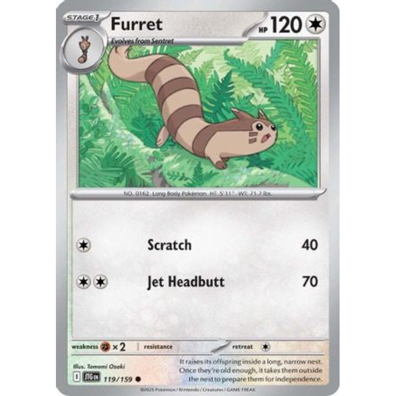 Furret 119/159  SV09 Journey Together - Common