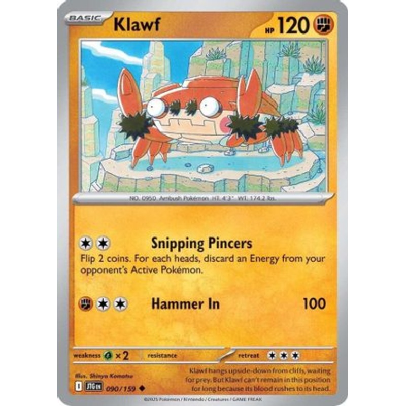 Klawf 090/159  SV09 Journey Together - Uncommon