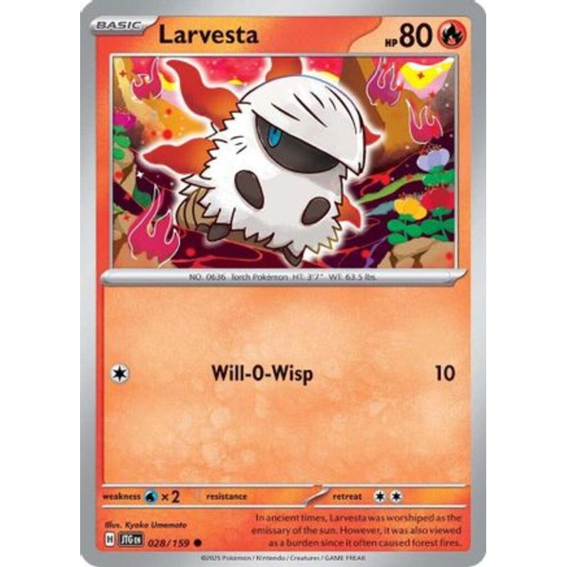 Larvesta 028/159  SV09 Journey Together - Common