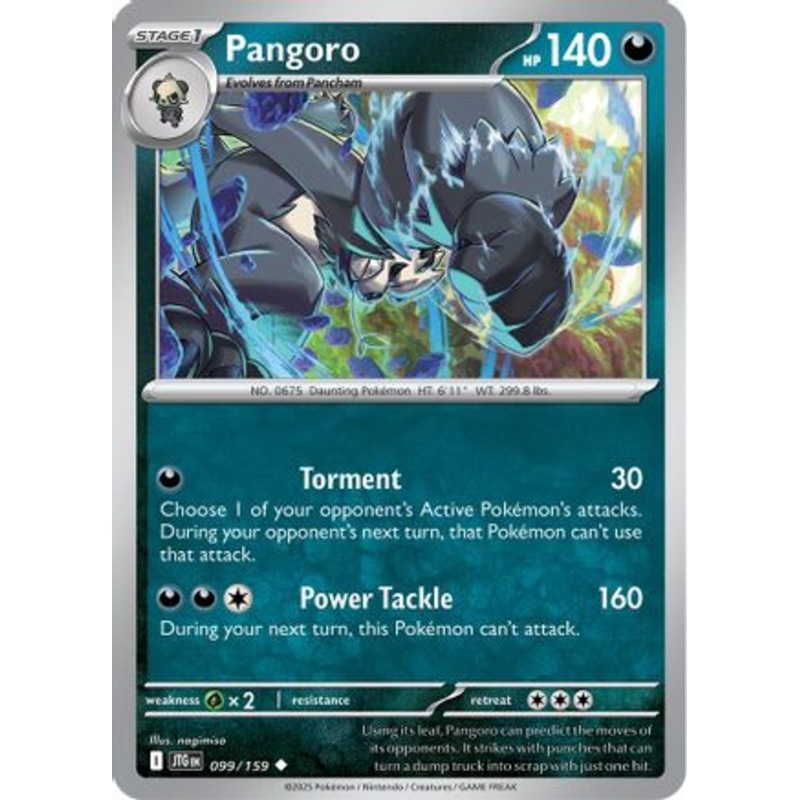 Pangoro 099/159  SV09 Journey Together - Uncommon