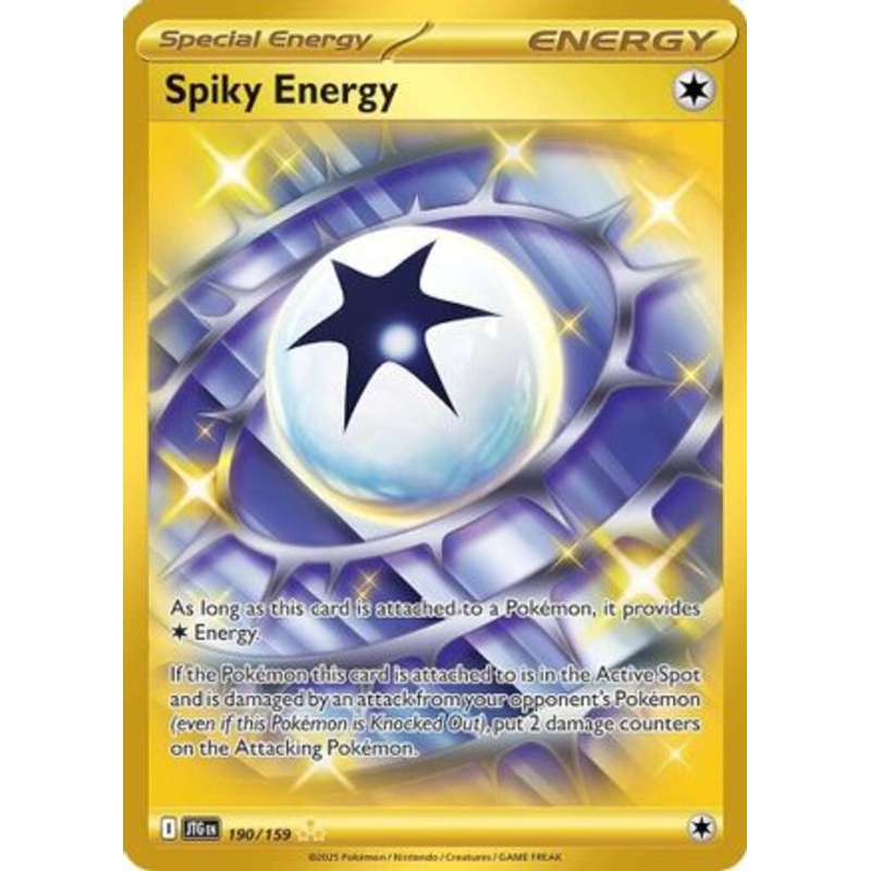 Spiky Energy 190/159  - Holofoil SV09 Journey Together - Hyper Rare