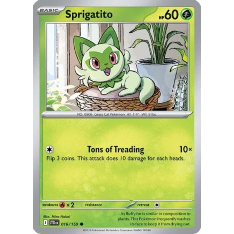 Sprigatito 016/159  SV09 Journey Together - Common