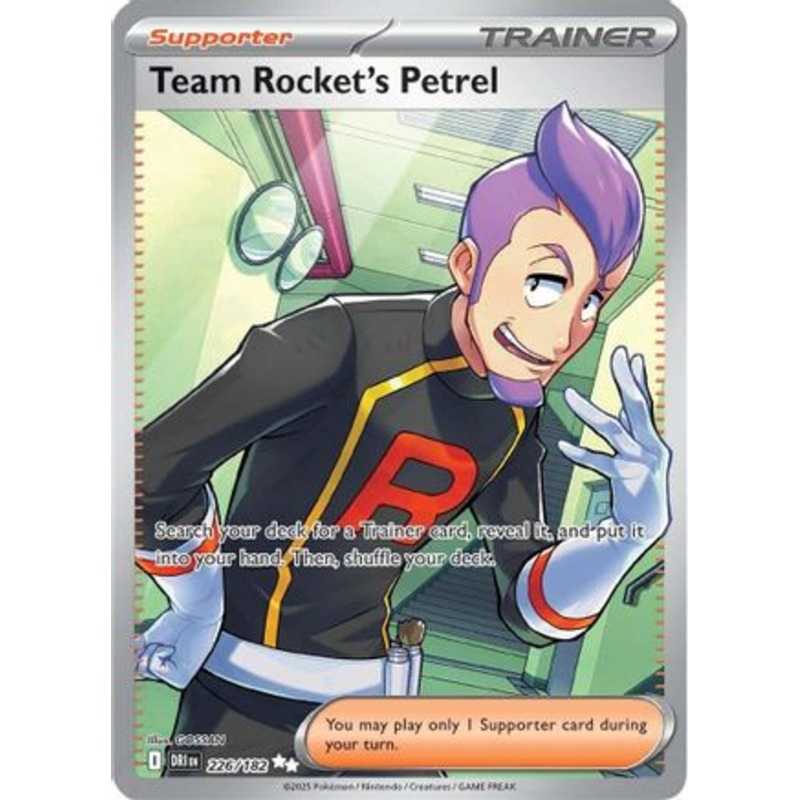 Team Rocket's Petrel 226/182  - Holofoil SV10 Destined Rivals - Ultra Rare