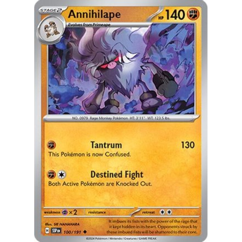 Annihilape 100/191  SV08 Surging Sparks - Uncommon