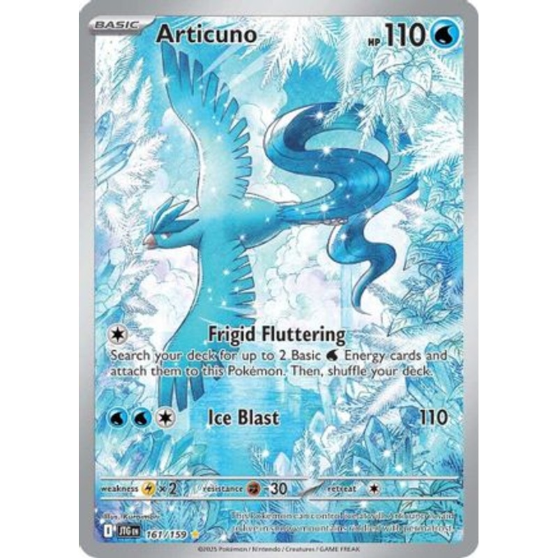 Articuno 161/159  - Holofoil SV09 Journey Together - Illustration Rare