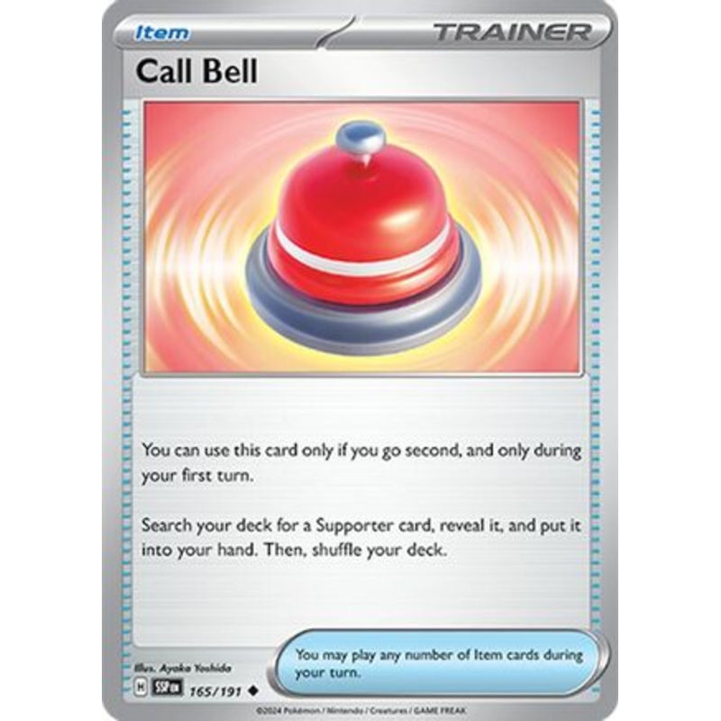 Call Bell 165/191  SV08 Surging Sparks - Uncommon
