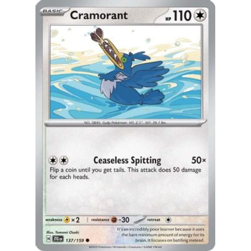 Cramorant 137/159  SV09 Journey Together - Common