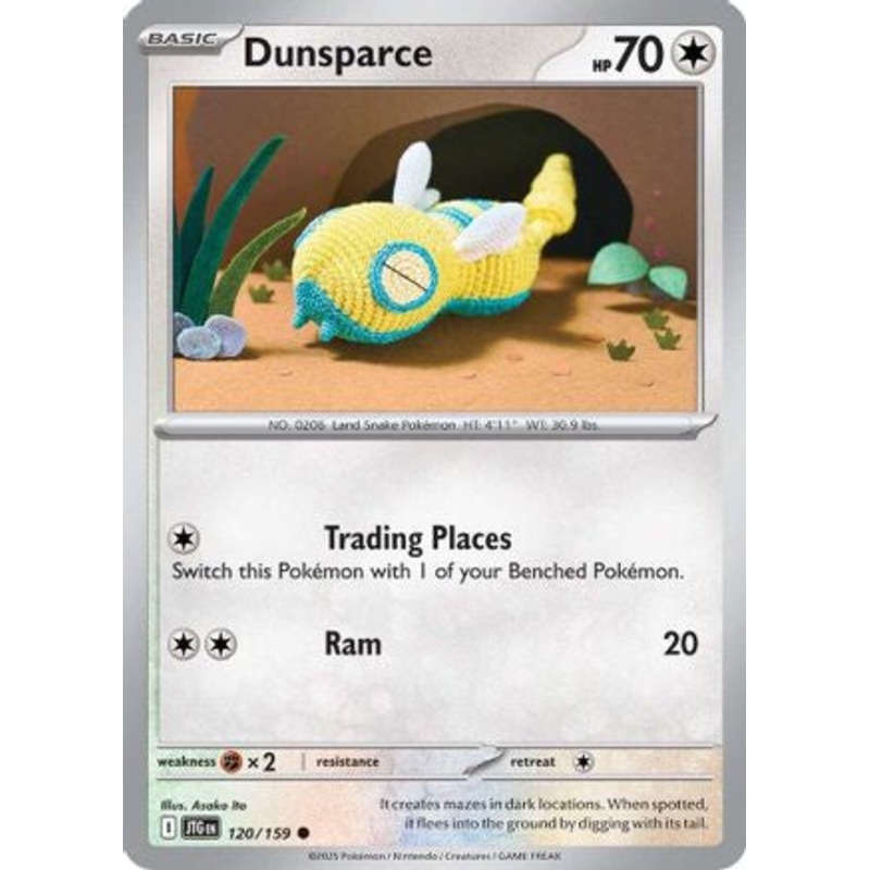 Dunsparce 120/159  SV09 Journey Together - Common