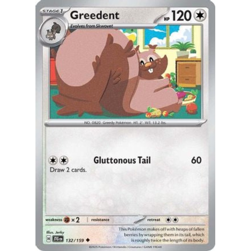 Greedent 132/159  SV09 Journey Together - Uncommon