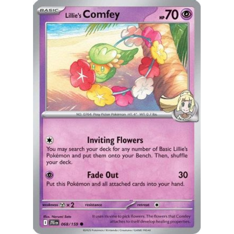 Lillie's Comfey 068/159  SV09 Journey Together - Common