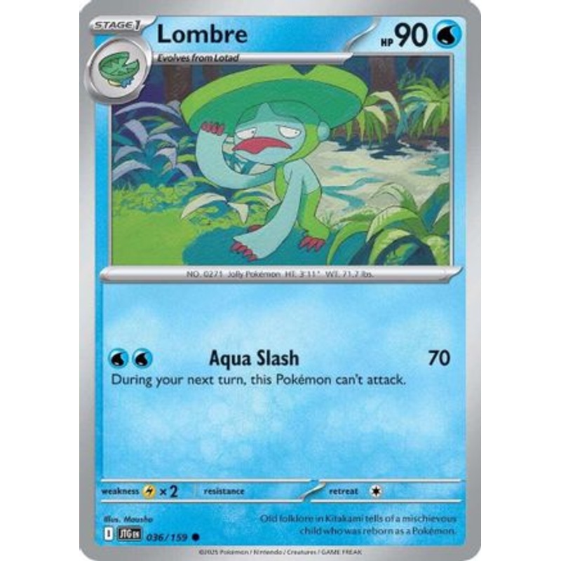 Lombre 036/159  - Reverse Holofoil SV09 Journey Together - Common