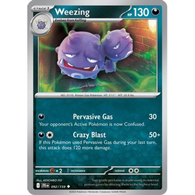 Weezing 092/159  SV09 Journey Together - Uncommon