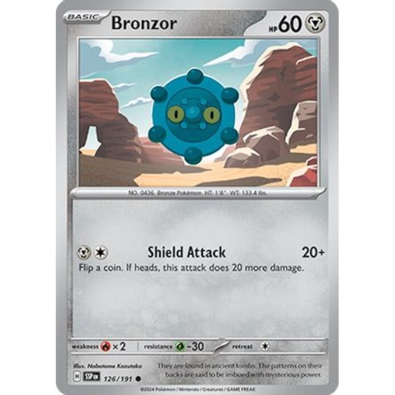 Bronzor 126/191  SV08 Surging Sparks - Common