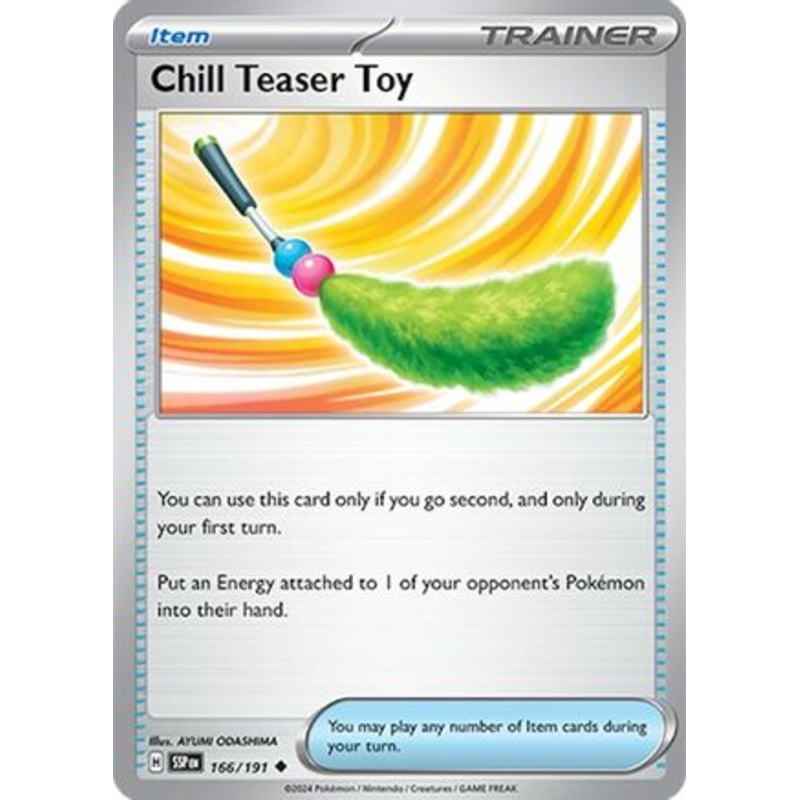 Chill Teaser Toy 166/191  SV08 Surging Sparks - Uncommon