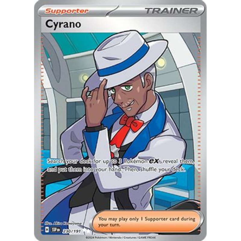 Cyrano 230/191  - Holofoil SV08 Surging Sparks - Ultra Rare