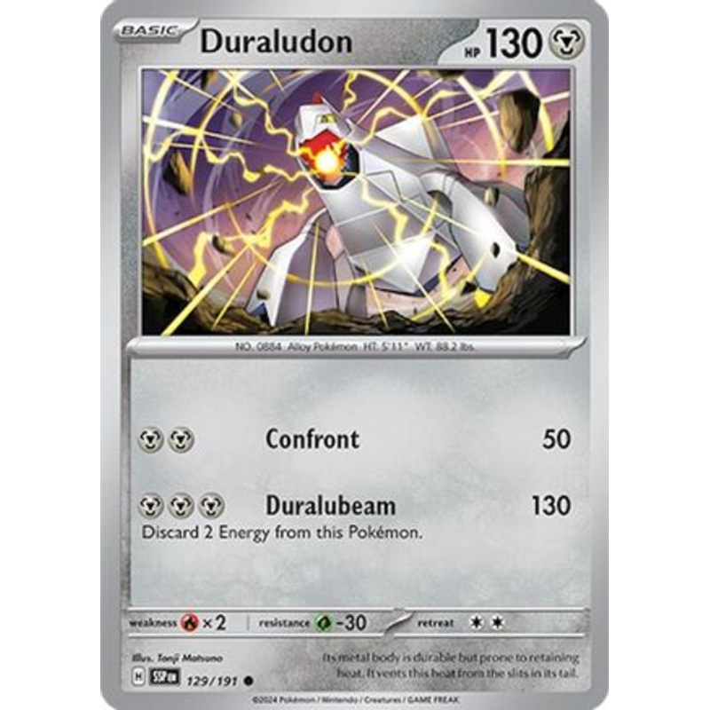 Duraludon 129/191  SV08 Surging Sparks - Common