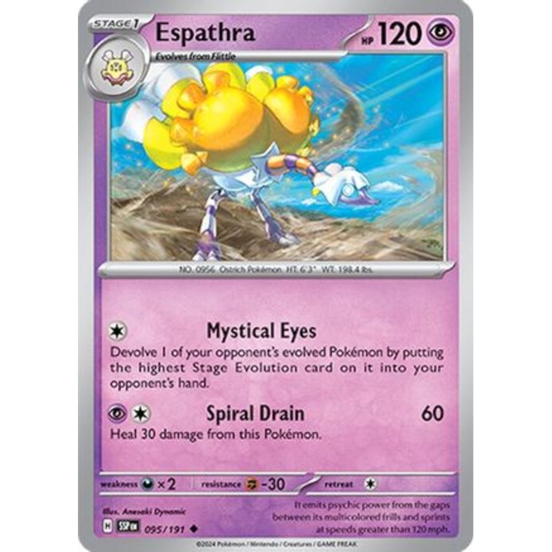 Espathra 095/191  SV08 Surging Sparks - Uncommon