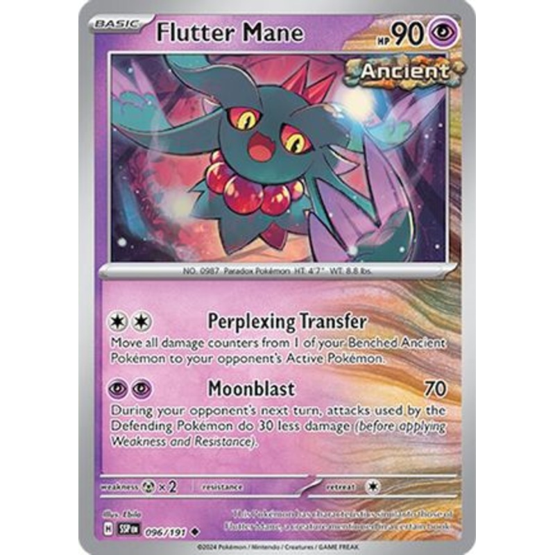 Flutter Mane 096/191  SV08 Surging Sparks - Uncommon