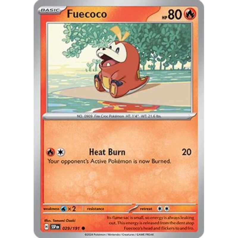 Fuecoco 029/191  SV08 Surging Sparks - Common