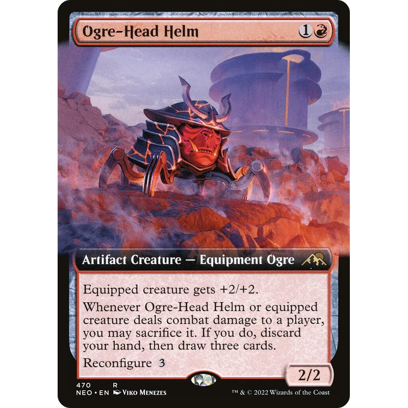 Ogre-Head Helm (Extended Art) [NEO - 470]