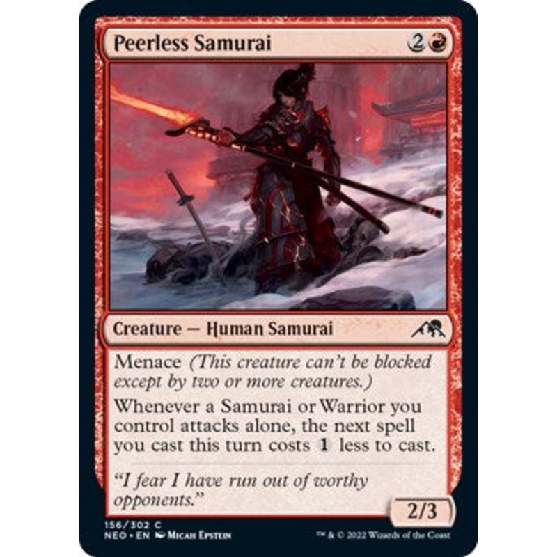 Peerless Samurai [NEO - 156]