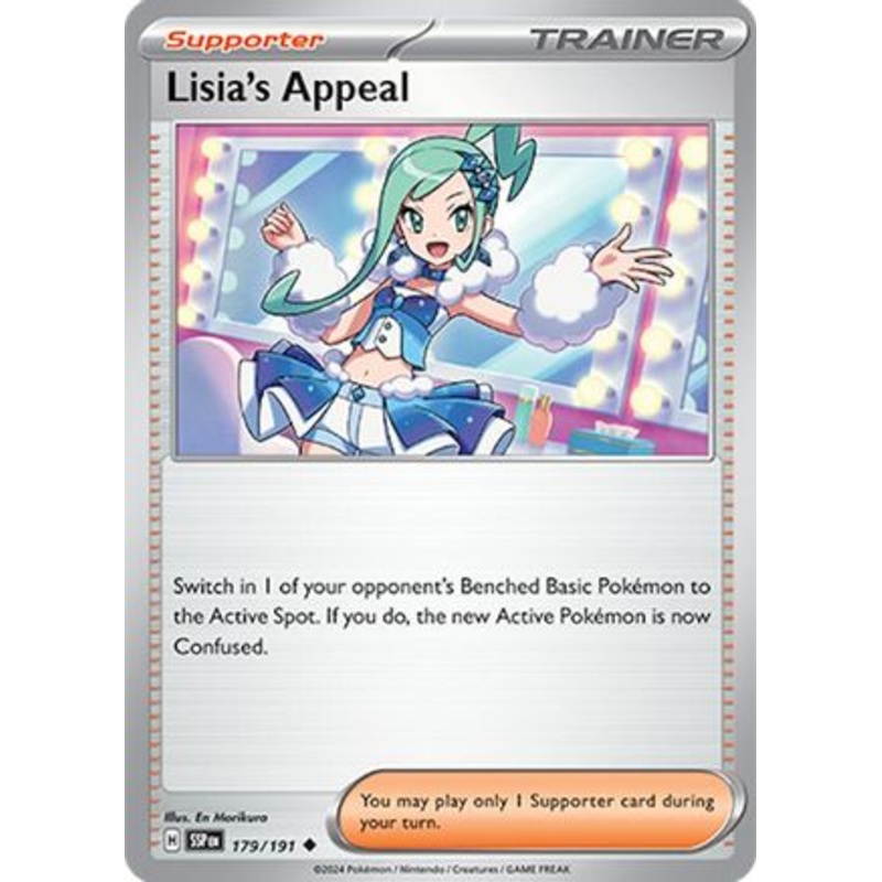 Lisia's Appeal 179/191  SV08 Surging Sparks - Uncommon