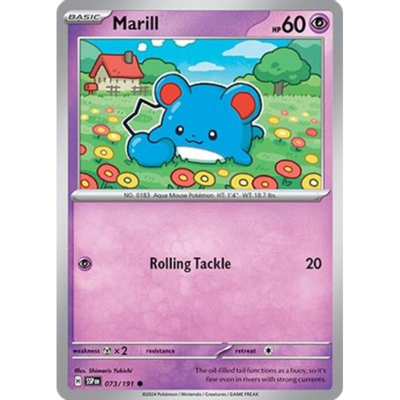 Marill 073/191  SV08 Surging Sparks - Common