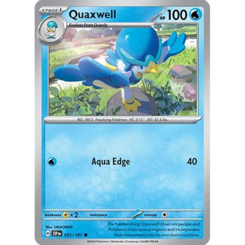 Quaxwell 051/191  SV08 Surging Sparks - Common