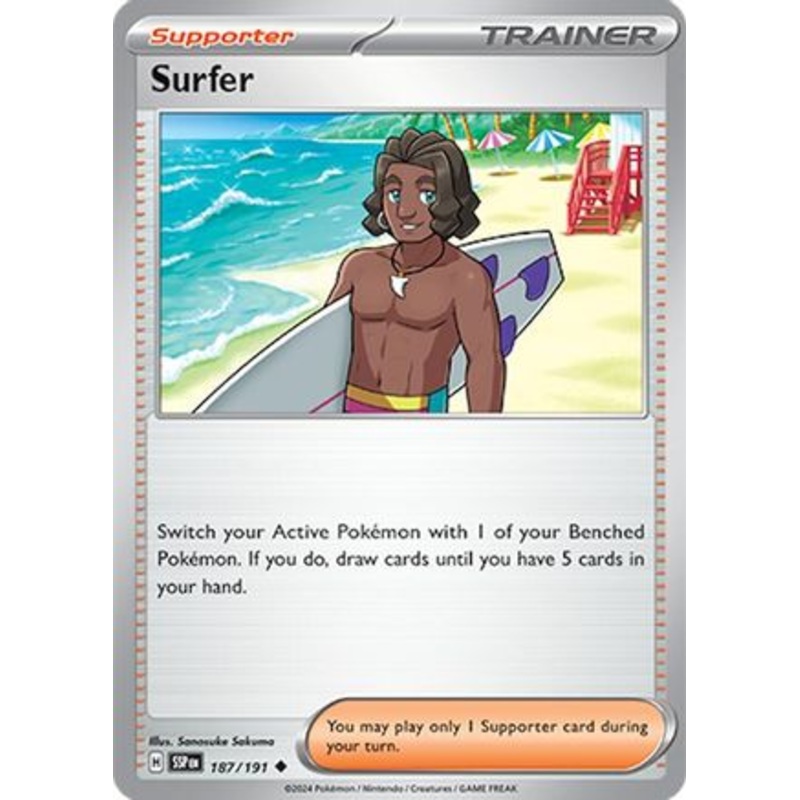 Surfer 187/191  SV08 Surging Sparks - Uncommon