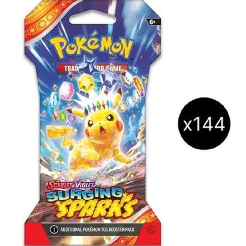 Surging Sparks Sleeved Booster Pack Case  SV08 Surging Sparks - null