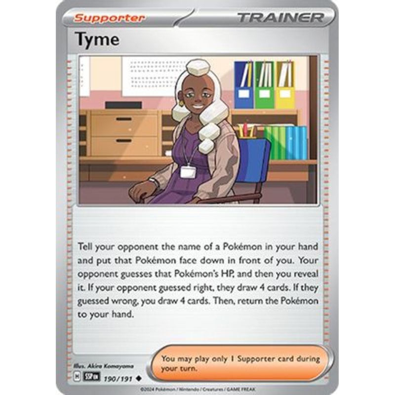 Tyme 190/191  SV08 Surging Sparks - Uncommon
