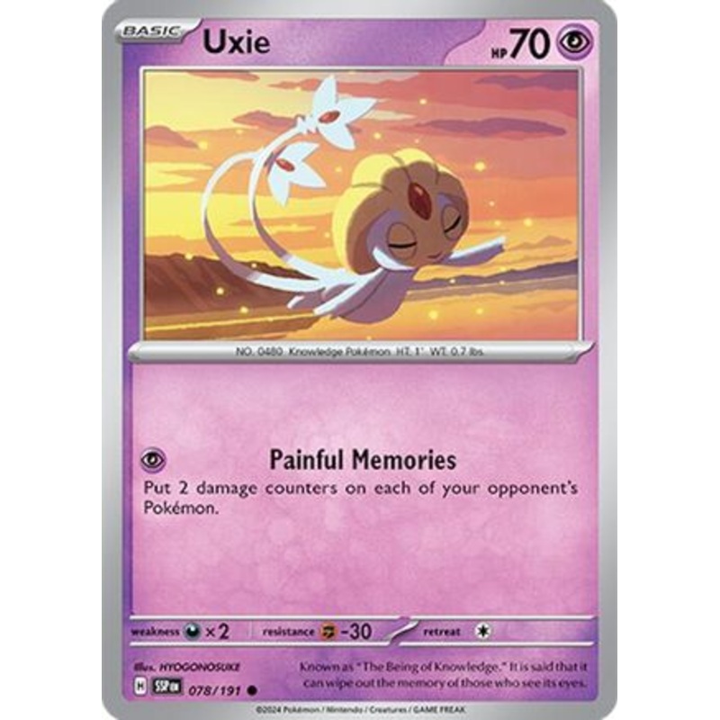 Uxie 078/191  SV08 Surging Sparks - Common