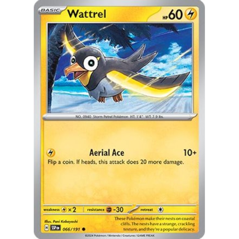 Wattrel 066/191  SV08 Surging Sparks - Common