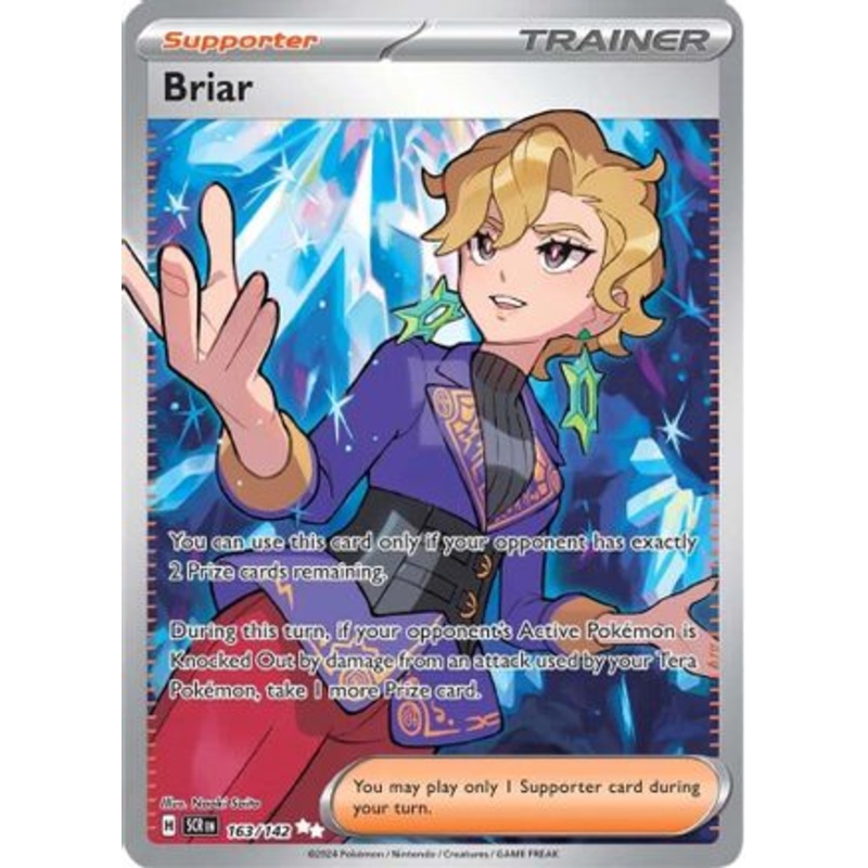 Briar 163/142  - Holofoil SV07 Stellar Crown - Ultra Rare