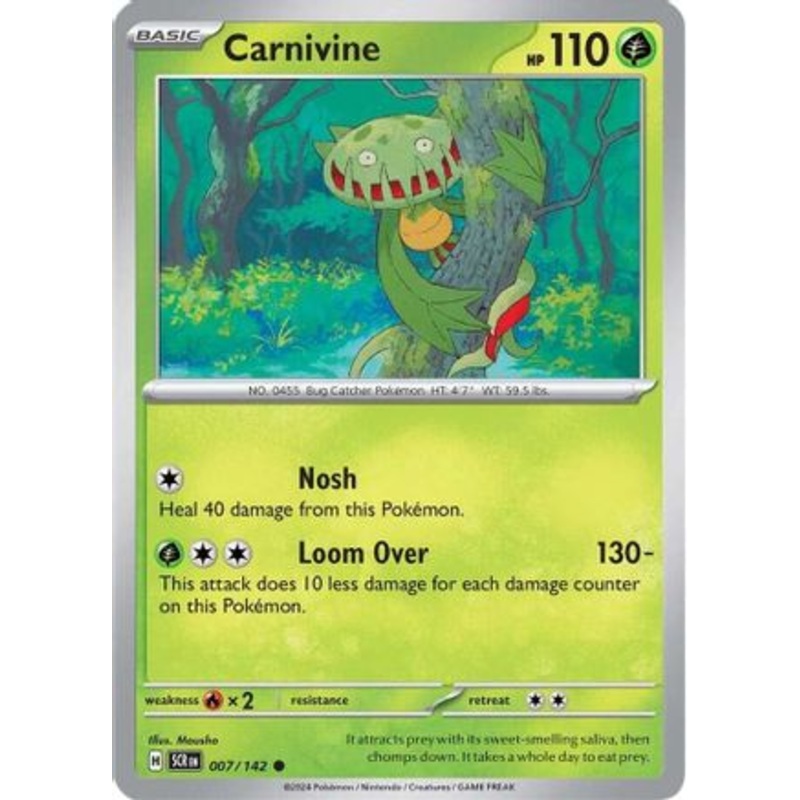 Carnivine 007/142  SV07 Stellar Crown - Common