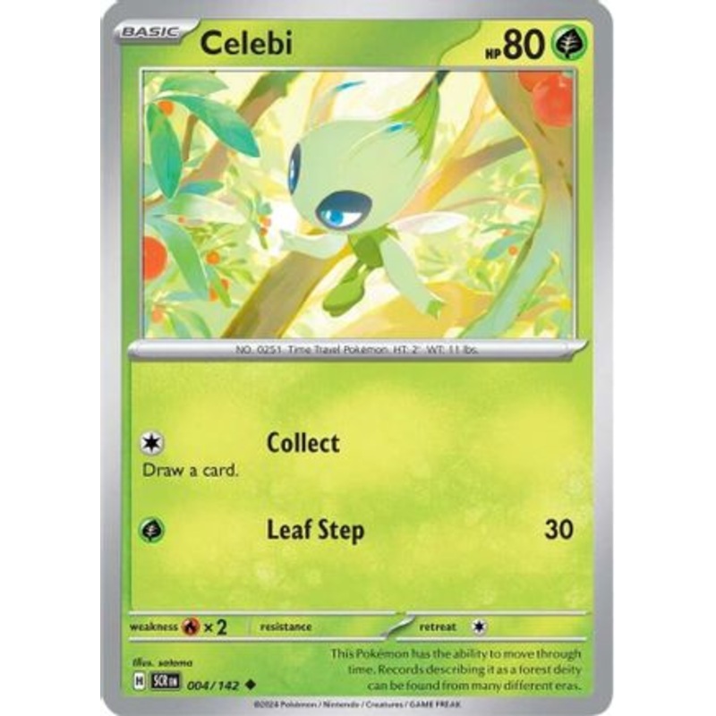 Celebi 004/142  SV07 Stellar Crown - Uncommon