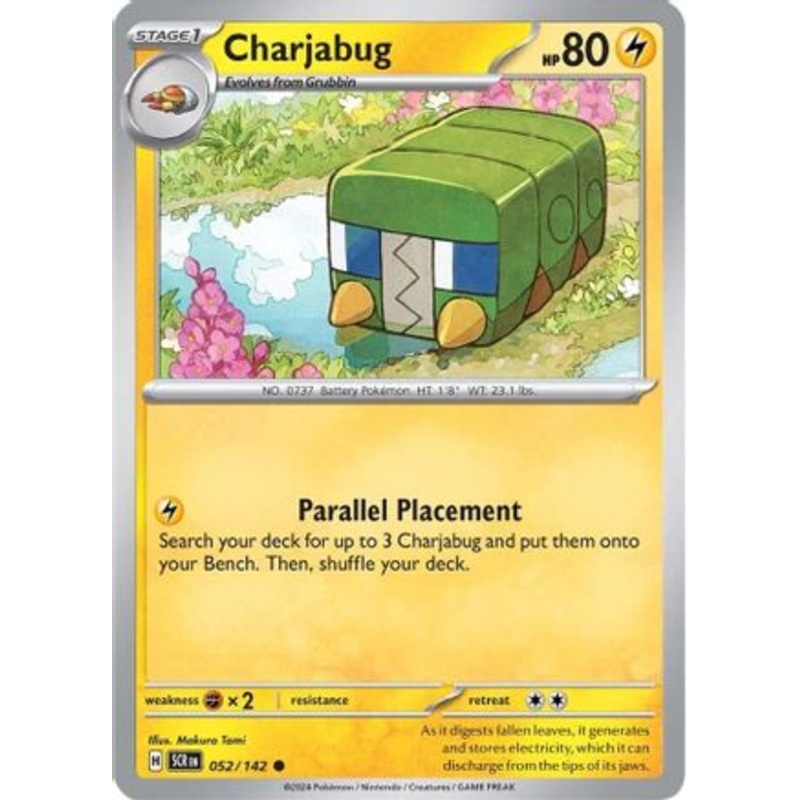Charjabug 052/142  SV07 Stellar Crown - Common