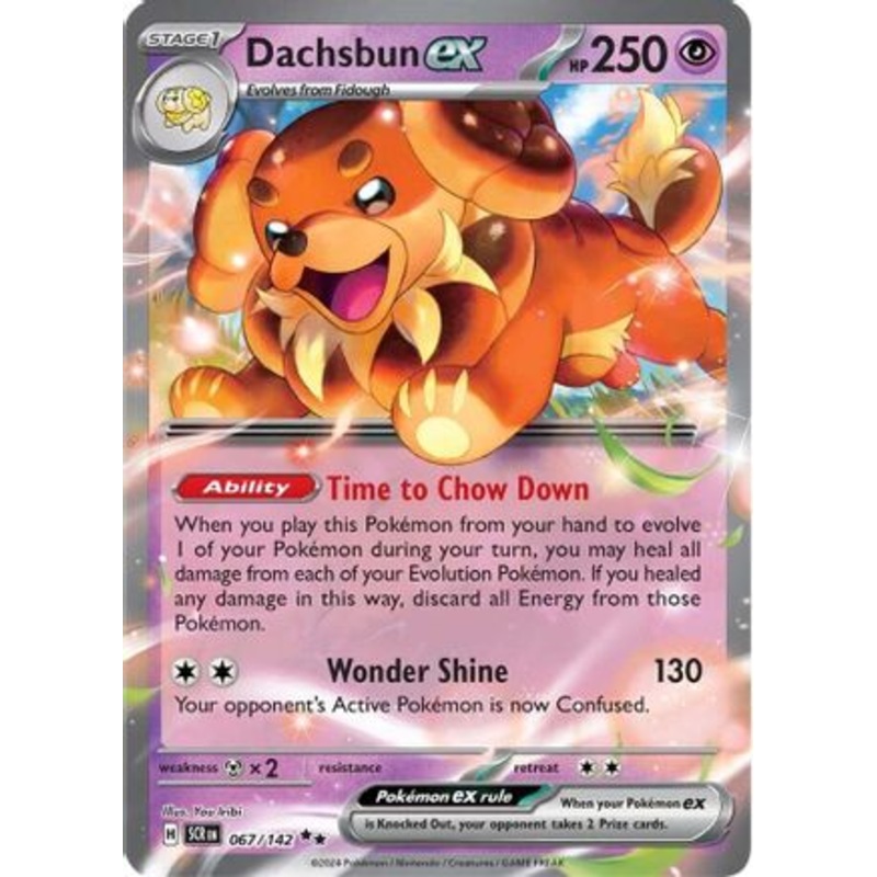 Dachsbun ex 067/142  - Holofoil SV07 Stellar Crown - Double Rare