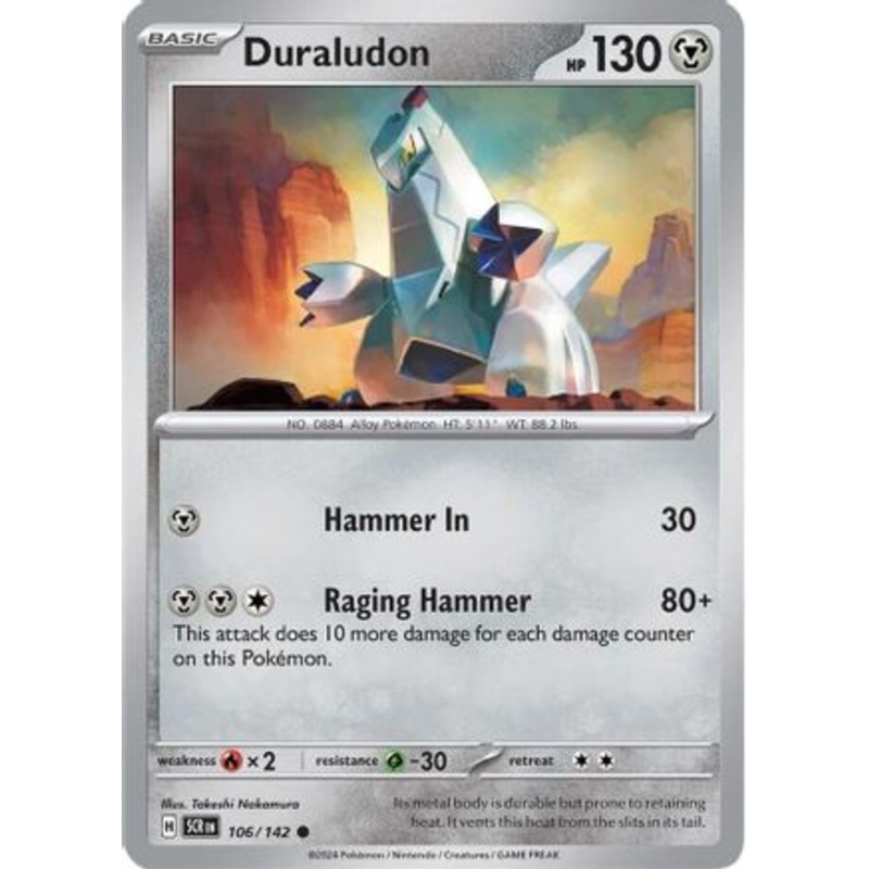Duraludon 106/142  SV07 Stellar Crown - Common